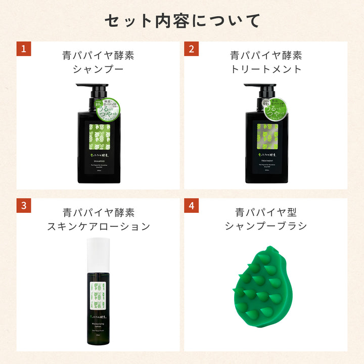 【30%OFF】青パパイヤ酵素トータルケアセット【送料無料】